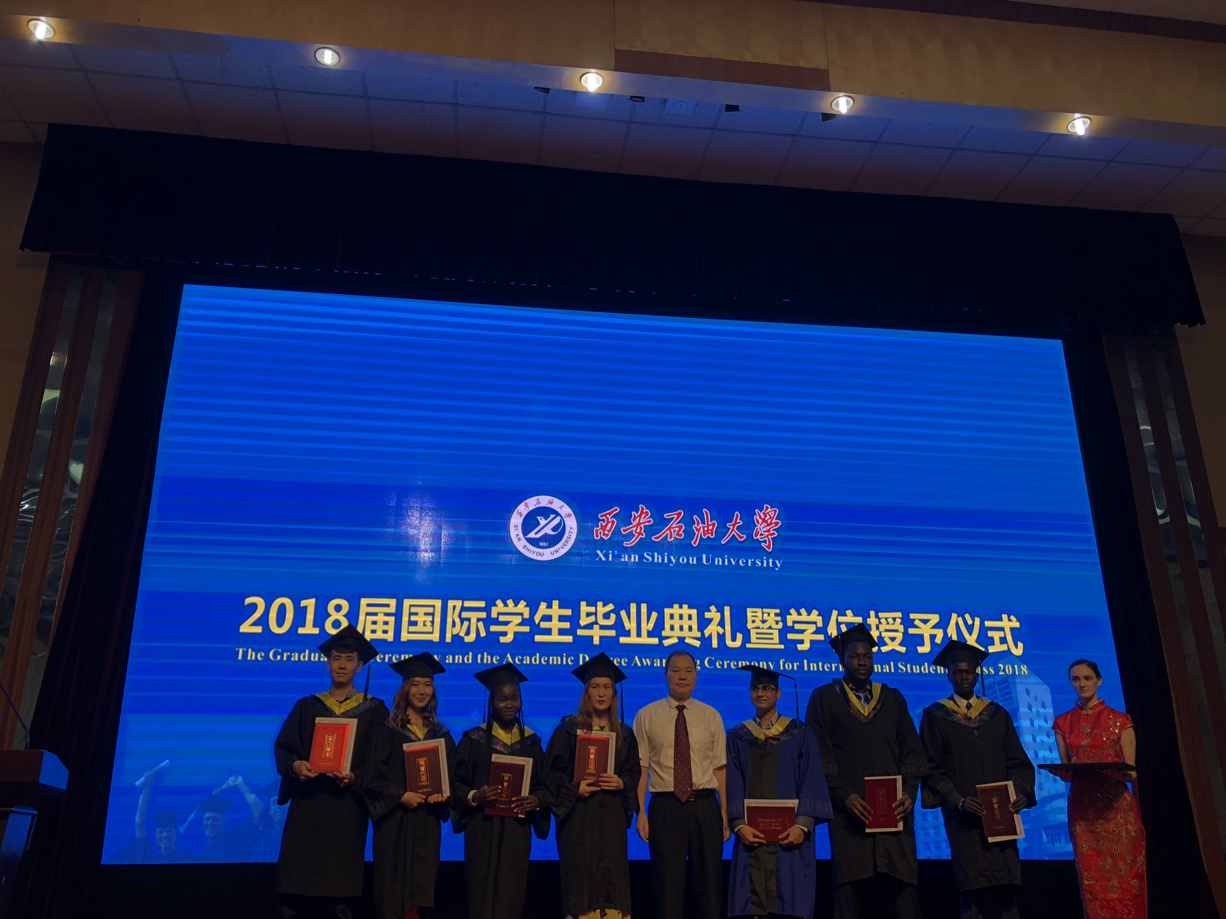 2018届国际硕士毕业生合影