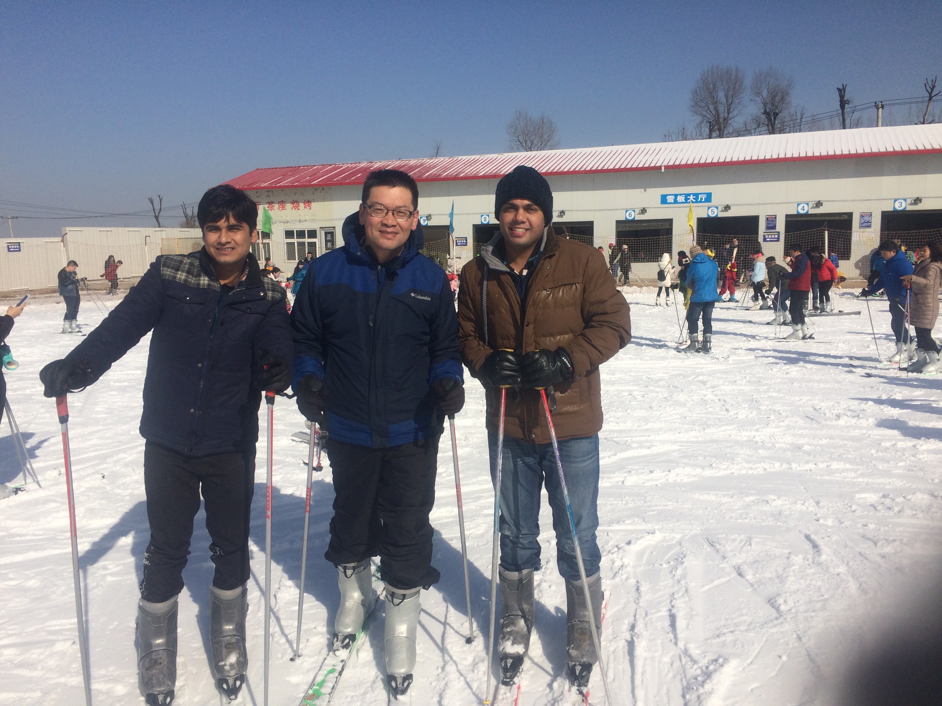 2018年白鹿塬滑雪